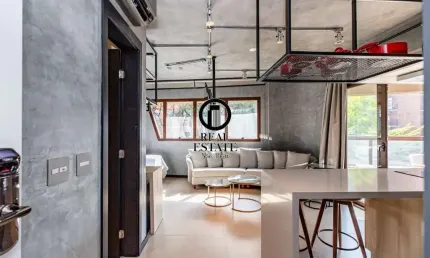 Apartamento para venda - 49m², 1 dormitório, sendo 1 suites, 2 vagas - vila olímpia