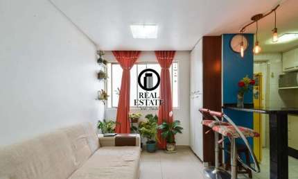 Apartamento para Venda - 48m², 1 dormitório, 1 vaga - Campos Elíseos