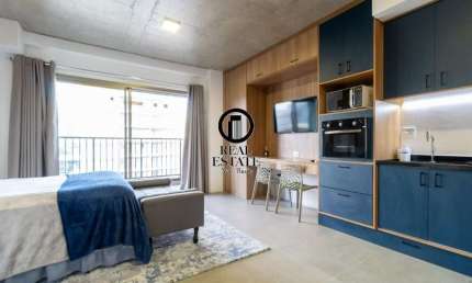 Studio para Venda - 34m², 1 dormitório, 1 vaga - Cerqueira César