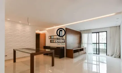 Apartamento para venda - 138m², 3 dormitórios, sendo 1 suites, 3 vagas - chácara inglesa