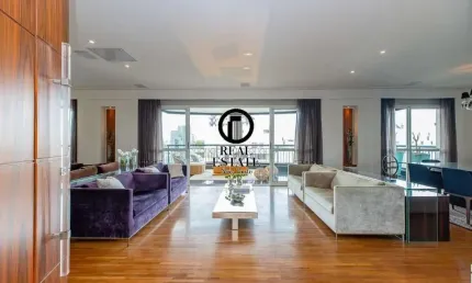 Apartamento para Venda - 300.76m², 4 dormitórios, sendo 4 suites, 5 vagas - Planalto Paulista