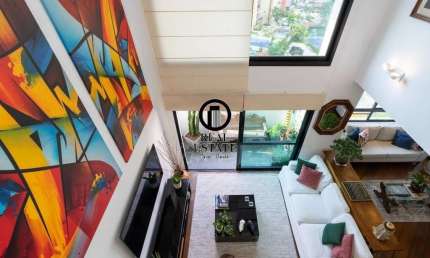 Cobertura Duplex para Venda - 184.5m², 3 dormitórios, sendo 3 suites, 3 vagas - Vila Suzana