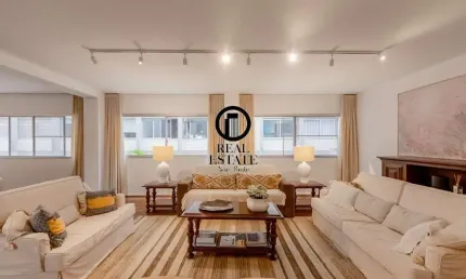 Apartamento para Venda - 223m², 4 dormitórios, sendo 2 suites, 2 vagas - Cerqueira César