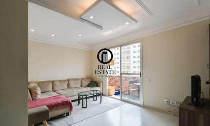 Apartamento para Venda - 76m², 3 dormitórios, sendo 1 suites, 2 vagas - Vila Gumercindo