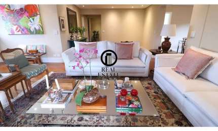 Apartamento para Venda - 234m², 4 dormitórios, sendo 3 suites, 4 vagas - Paraíso do Morumbi