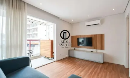 Apartamento para Venda - 59m², 2 dormitórios, sendo 1 suites, 2 vagas - Pinheiros