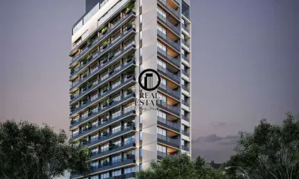 Apartamento para venda - 46.68m², 2 dormitórios, sendo 1 suites, jardim paulista