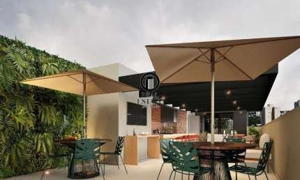 Apartamento para Venda - 26m², 1 dormitório - Brooklin Paulista