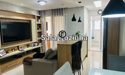 Apartamento para venda 69m², 2 dormitórios sendo 1 suíte e 1 vaga - Barra funda