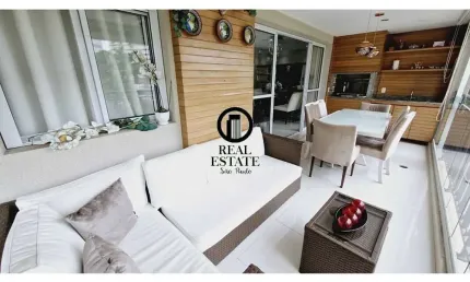 Apartamento para venda - 133m², 3 dormitórios, sendo 1 suites, 2 vagas - jardim campo grande