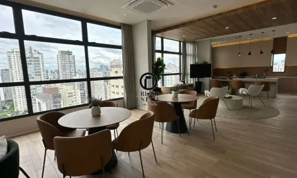 Apartamento studio para venda, 26m², 1 dormitório - vila olímpia