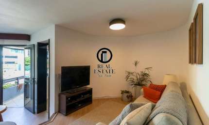 Apartamento para Venda - 48m², 1 dormitório, sendo 1 suites, 1 vaga - Cidade Monções