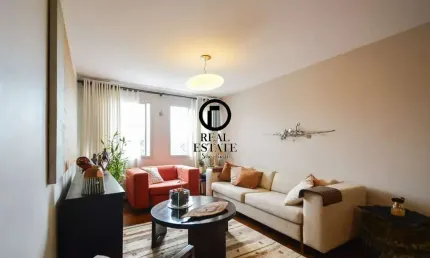 Apartamento para venda - 136m², 3 dormitórios, sendo 1 suites, 2 vagas - vila clementino