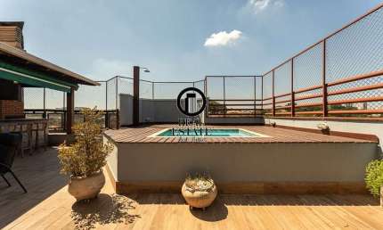 Cobertura Duplex para Venda - 265m², 3 dormitórios, sendo 3 suites, 3 vagas - Morumbi