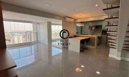 Apartamento para Venda - 255m², 4 dormitórios, sendo 3 suites, 3 vagas - Vila Bertioga