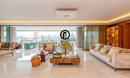 Apartamento para Venda - 485m², 3 dormitórios, sendo 3 suites, 5 vagas - Campo Belo