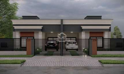 LanÇamento casa 3 quartos, Costeira, Araucaria - PR