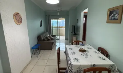 Ótima oportunidade apartamento 2 dormitórios sendo 1 suite no centro da vila caicara- praia grande-sp