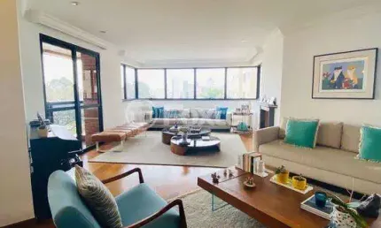 Apartamento com 5 quartos à venda na rua evaristo de morais, 55, vila mariana, são paulo, 266 m2 por r$ 4.500.000