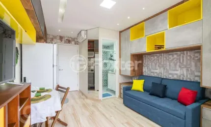 Kitnet / stúdio à venda na rua washington luís, 196, centro, são paulo, 22 m2 por r$ 368.000