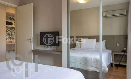 Apartamento com 1 quarto à venda na Avenida Lavandisca, 365, Indianópolis, São Paulo, 35 m2 por R$ 763.200