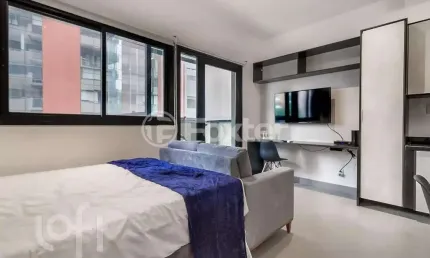 Apartamento com 1 quarto à venda na Rua Capote Valente, 80, Pinheiros, São Paulo, 28 m2 por R$ 625.000