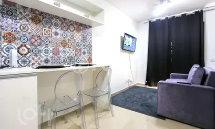Apartamento com 1 quarto à venda na Avenida Duque de Caxias, 61, Santa Ifigênia, São Paulo, 26 m2 por R$ 330.000