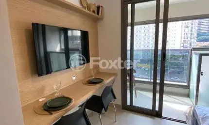 Apartamento com 1 quarto à venda na Praça Américo Jacomino, 63, Sumarezinho, São Paulo, 25 m2 por R$ 500.000