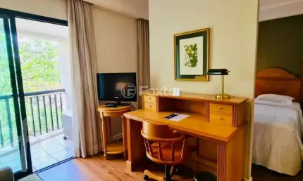 Apartamento com 1 quarto à venda na avenida jandira, 501, indianópolis, são paulo, 36 m2 por r$ 450.000