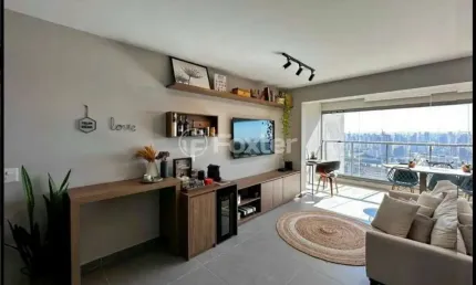 Apartamento com 1 quarto à venda na avenida vereador josé diniz, 1701, santo amaro, são paulo, 43 m2 por r$ 712.000