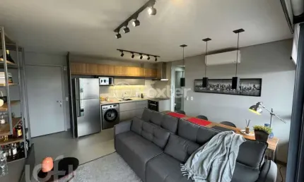 Apartamento com 1 quarto à venda na avenida vereador josé diniz, 599, santo amaro, são paulo, 45 m2 por r$ 800.000