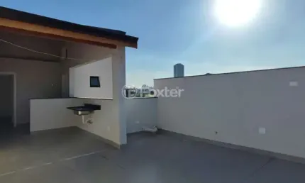 Cobertura com 2 quartos à venda na rua coelho neto, 204, jardim stella, santo andré, 86 m2 por r$ 595.000