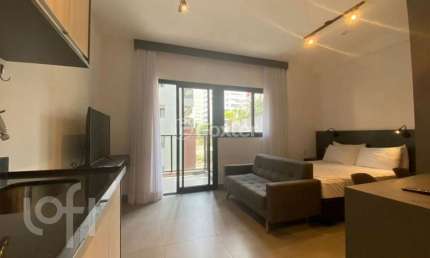 Apartamento com 1 quarto à venda na rua capote valente, 80, pinheiros, são paulo, 28 m2 por r$ 690.000
