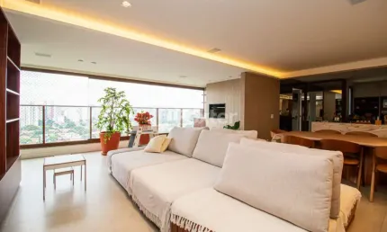 Apartamento com 3 quartos à venda na rua rita joana de sousa, 502, campo belo, são paulo, 145 m2 por r$ 3.499.000