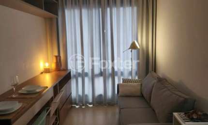 Apartamento com 1 quarto à venda na Rua dos Crisântemos, 55, Mirandópolis, São Paulo, 29 m2 por R$ 485.000