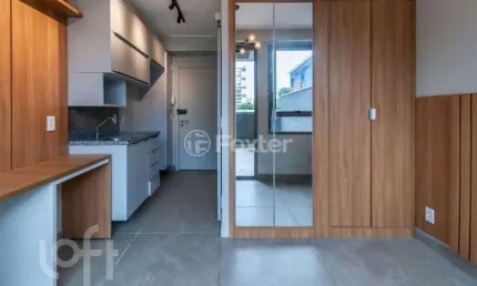 Apartamento com 1 quarto à venda na avenida adolfo pinheiro, 1303, santo amaro, são paulo, 31 m2 por r$ 400.000