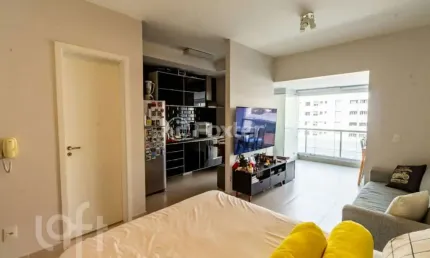 Apartamento com 1 quarto à venda na avenida aratãs, 400, indianópolis, são paulo, 37 m2 por r$ 689.900