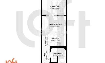 Kitnet / stúdio à venda na avenida nove de julho, 656, bela vista, são paulo, 26 m2 por r$ 230.000