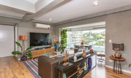 Apartamento com 2 quartos à venda na avenida são paulo antigo, 467, real parque, são paulo, 138 m2 por r$ 1.200.000