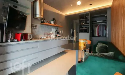 Apartamento com 1 quarto à venda na rua eugênio de medeiros, 288, pinheiros, são paulo, 44 m2 por r$ 1.196.000