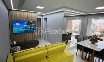 Apartamento com 2 quartos à venda na rua piracicaba, 550, vila valparaíso, santo andré, 72 m2 por r$ 763.200