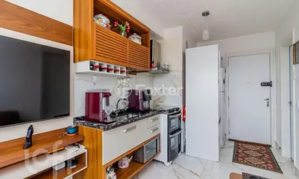 Apartamento com 1 quarto à venda na rua professor arnaldo joão semeraro, 580, jardim santa emília, são paulo, 25 m2 por r$ 265.000