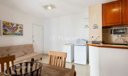 Apartamento com 1 quarto à venda na avenida rouxinol, 102, indianópolis, são paulo, 39 m2 por r$ 530.000