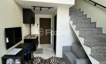 Apartamento com 1 quarto à venda na rua doutor djalma pinheiro franco, 721, vila santa catarina, são paulo, 28 m2 por r$ 290.000