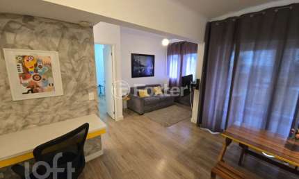 Apartamento com 1 quarto à venda na Rua Nelson Gama de Oliveira, 1361, Vila Andrade, São Paulo, 54 m2 por R$ 450.000