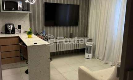 Apartamento com 1 quarto à venda na Rua Luiz Seráphico Júnior, 430, Jardim Caravelas, São Paulo, 31 m2 por R$ 450.000