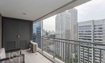 Apartamento com 1 quarto à venda na Rua Jean Peltier, 311, Cidade Monções, São Paulo, 62 m2 por R$ 980.000