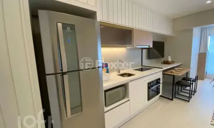 Apartamento com 1 quarto à venda na Avenida Rubem Berta, 850, Indianópolis, São Paulo, 35 m2 por R$ 800.000
