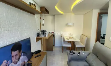 Apartamento com 1 quarto à venda na avenida aparecida do rio negro, 341, jardim íris, são paulo, 44 m2 por r$ 360.000