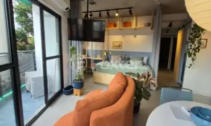 Apartamento com 1 quarto à venda na Rua Dona Júlia, 14, Vila Mariana, São Paulo, 34 m2 por R$ 589.000